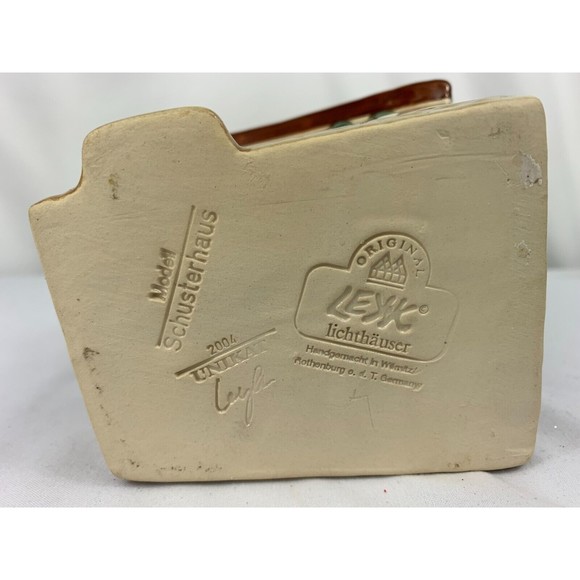 URSULA LEYK LICHTHAUSER SCHUSTERHAUS 2004 CANDLE HOLDER VINTAGE GERMAN SIGNED - Picture 5 of 5